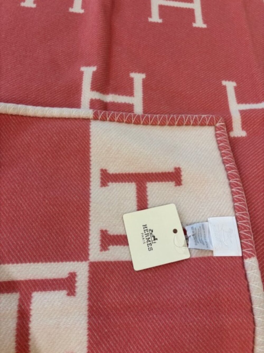 Hermes Avalon Baby Blanket (Pink)